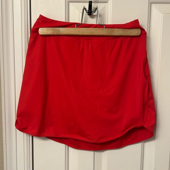 Halara red skort with double pockets - Picture 1 of 4